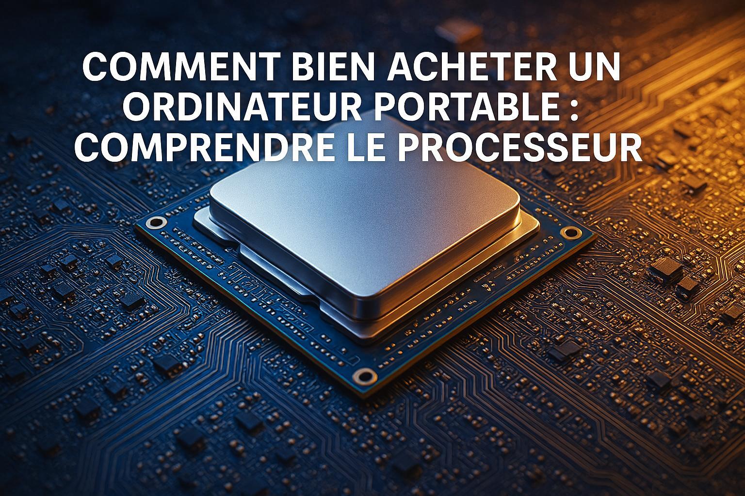 Comment bien acheter un ordinateur portable : comprendre le processeur (Épisode 2)